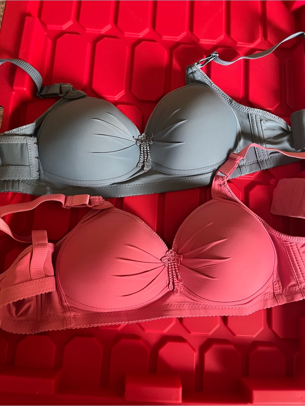 Women’s Padded Bra - Gray and Pink brand new , never worn